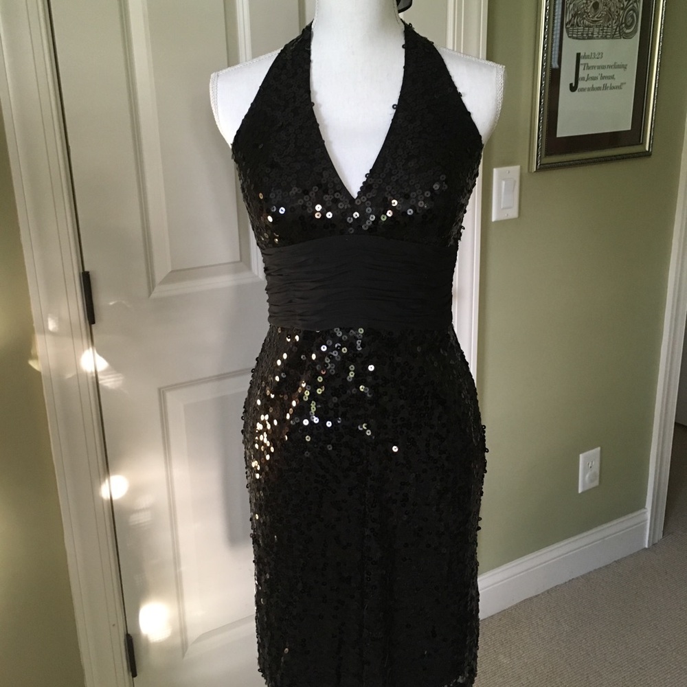 WHBM sequined cocktail dress